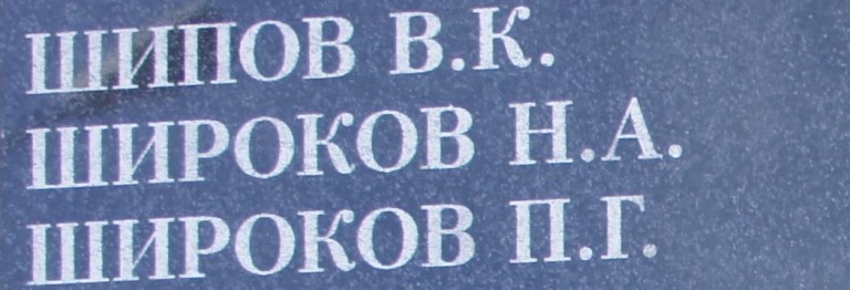 shirokov n a