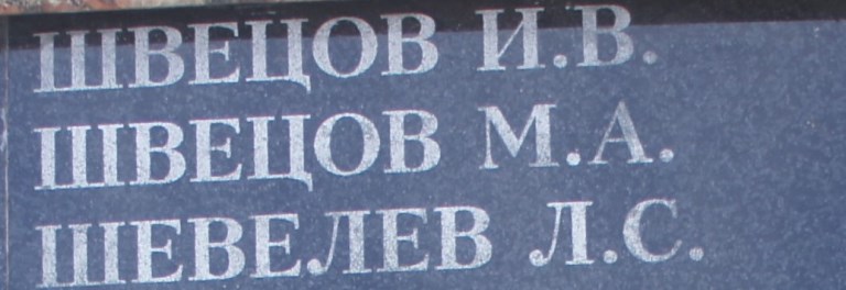 shvecov m a