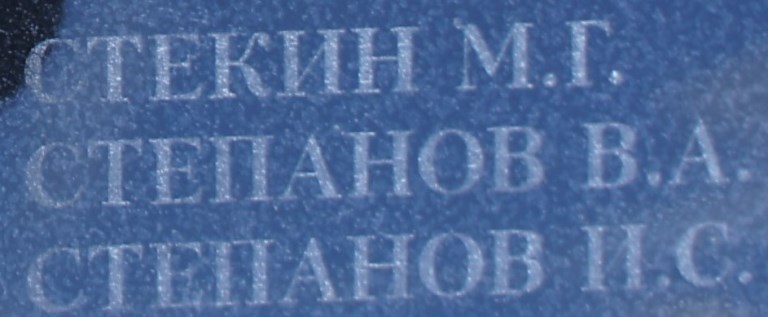 stepanov v a