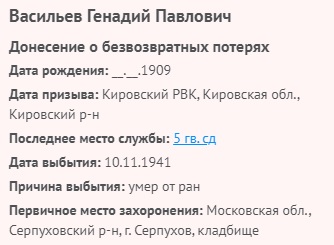 vasilyev g p