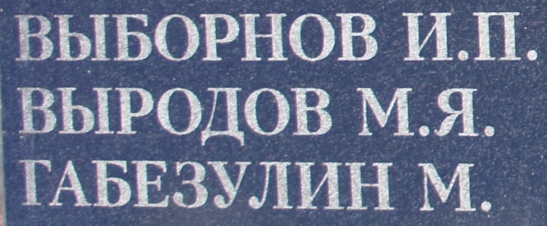 vyrodov m ya