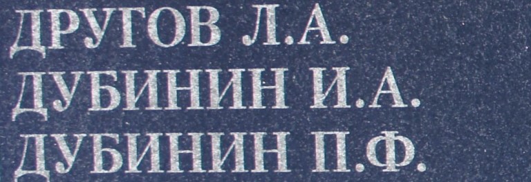 dubinin i a