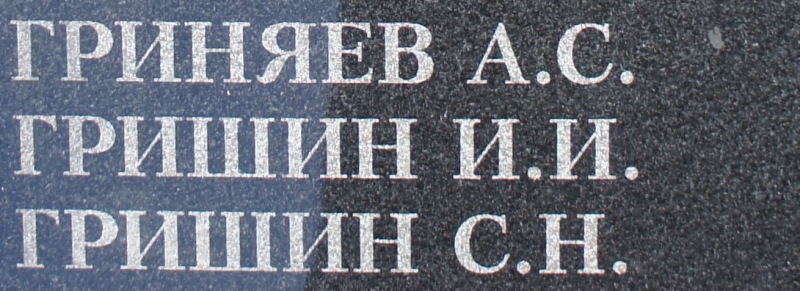 grishin i i