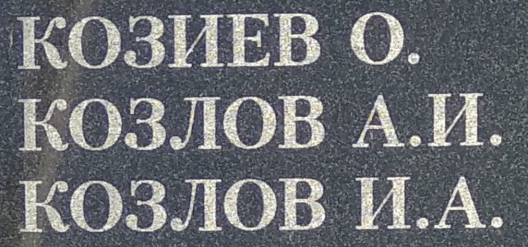 kozlov a i 1