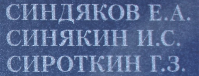 sinyakin i s