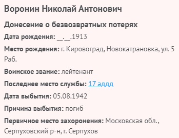 voronin n a