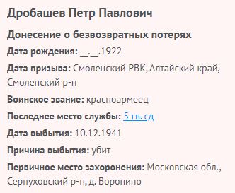 drobyshev p p