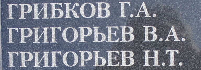 grigoryev v a