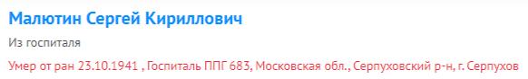 malyutin s k