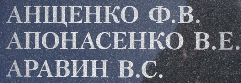 aponasenko v e