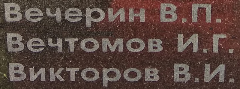 vechtomov i g