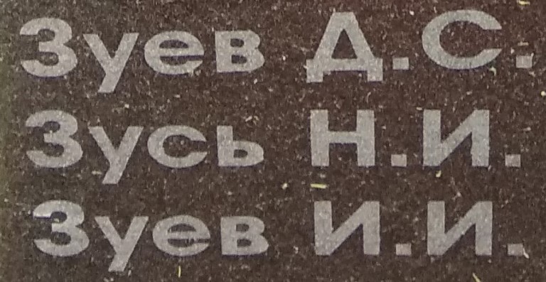 zuev i i
